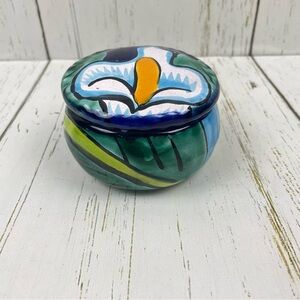 Floral‎ Ceramic Trinket Box